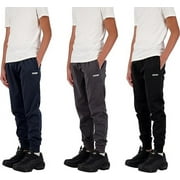 Hind Boys 3 Pack Active Tricot Joggers Size 5-16